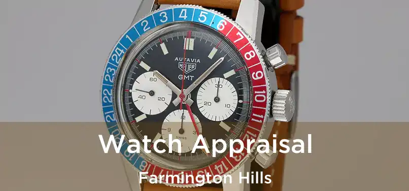 Watch Appraisal Farmington Hills